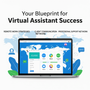 guide, ebook, blueprint, online business, side hustle, work from home, virtual assistant